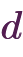 d