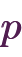 p