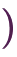 )